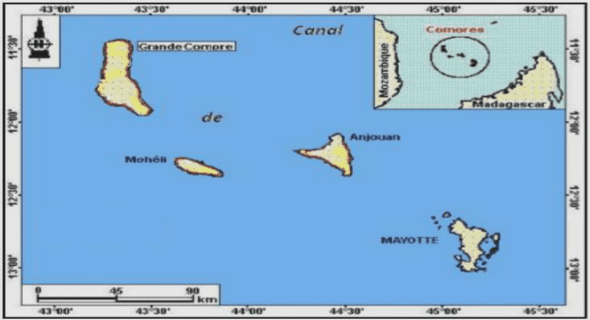 Cartographie de l’occupation du sol de la Grande Comore